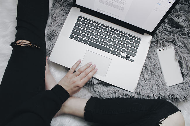 Woman with Computer