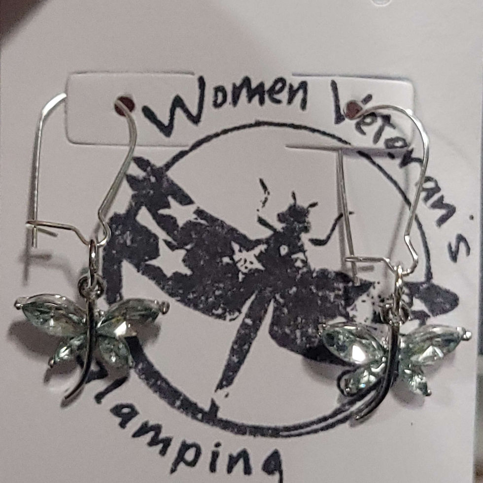 Thumbnail: Dainty colored gem DF earrings 