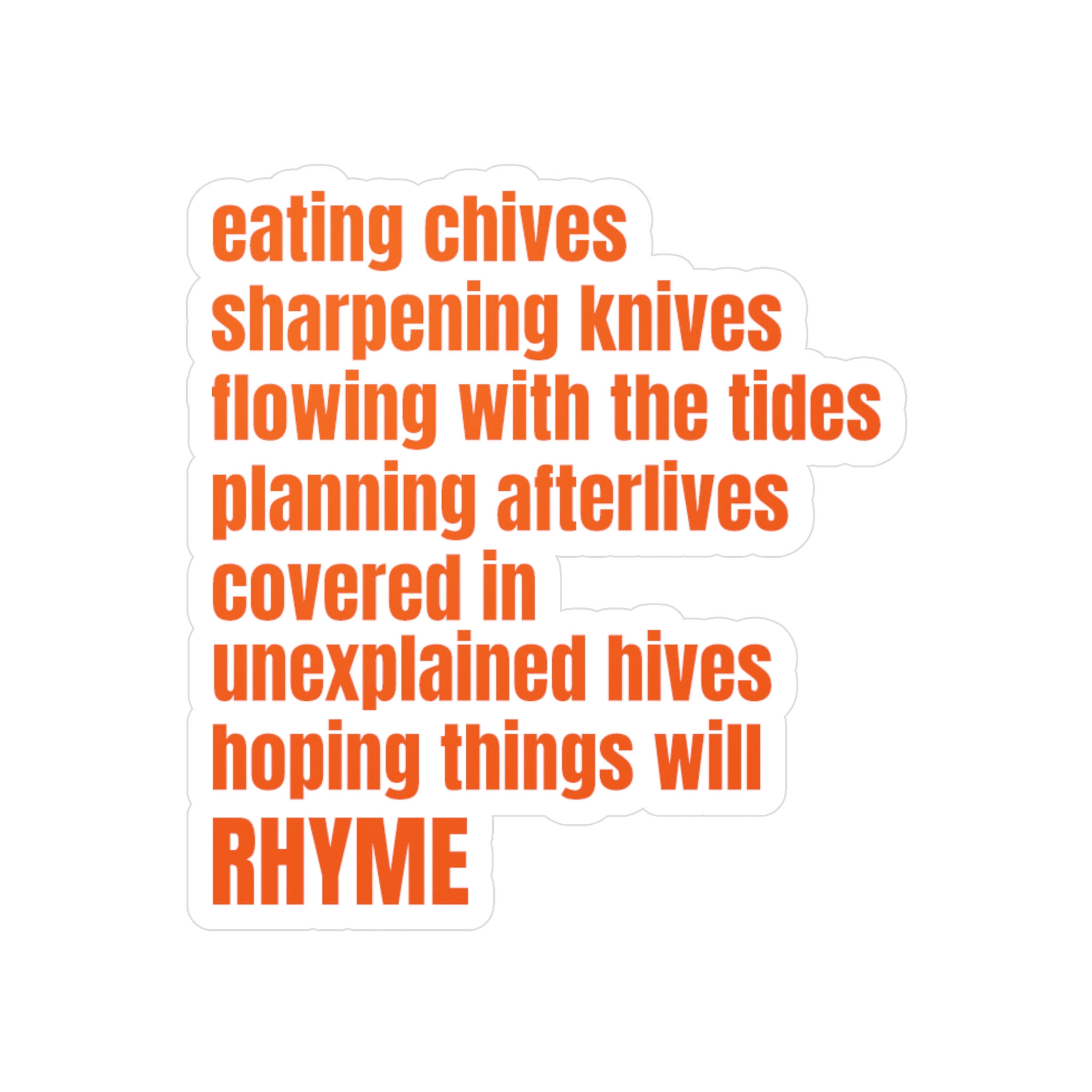 Another Day in the Mind Sticker