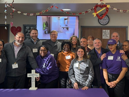 Design-Build Team Meets with Todt Hill Residents