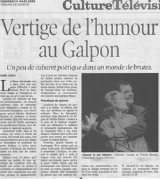 La Tribune de Genève-14.03.2008.