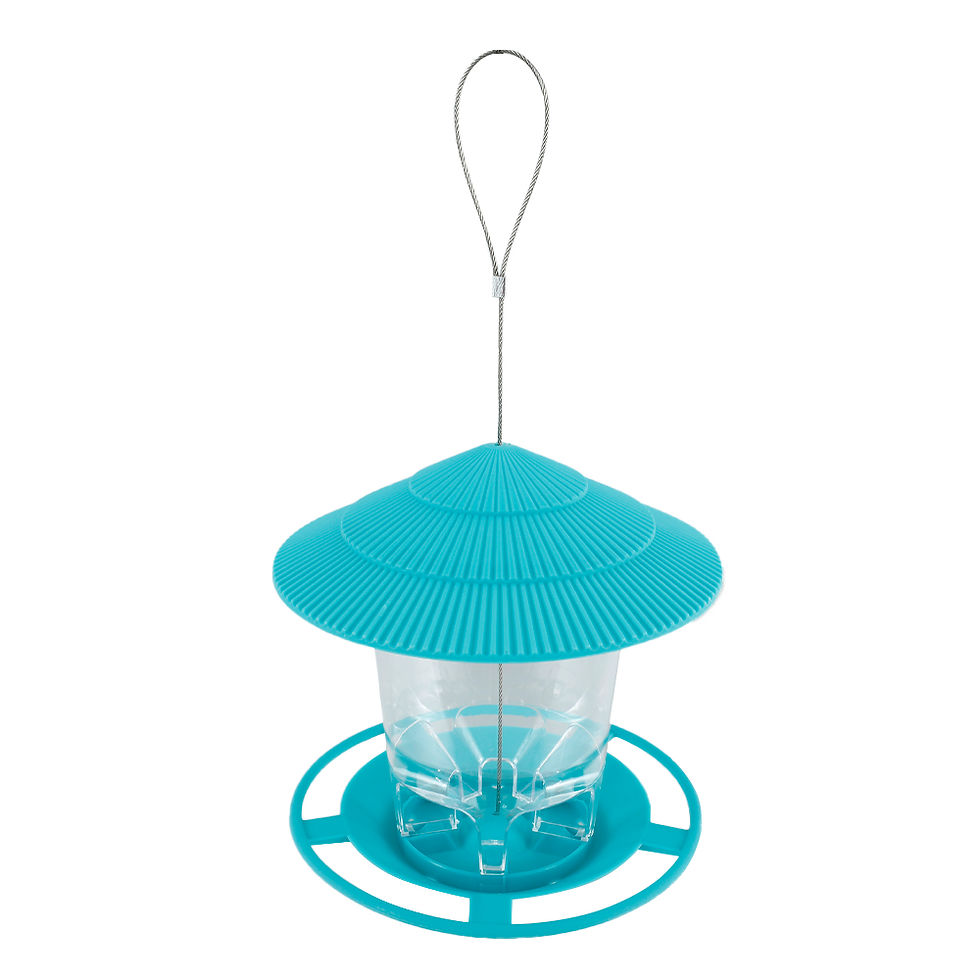 Thumbnail: Bird Feeder Automatic Foot Feeding Tool Outdoor Bird Feeder Hanging Nut Feeding 
