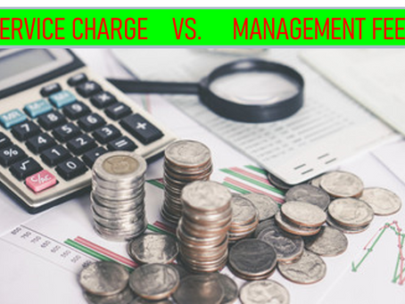 Understanding the Distinction: Service Charge vs. Management Fees in Facility Management