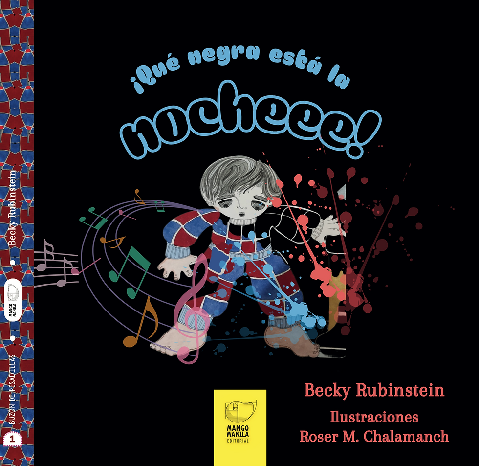 ¡Qué negra está la noche!