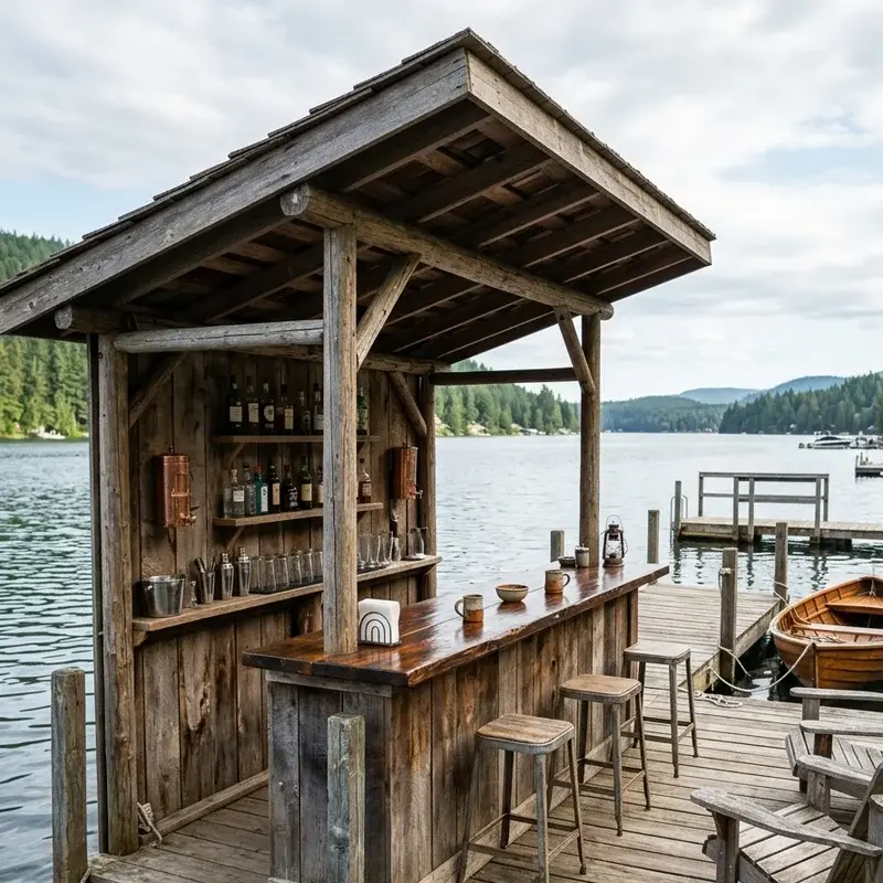Boat Dock Bar Ideas