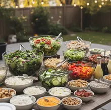 Salad Bar Potluck Ideas
