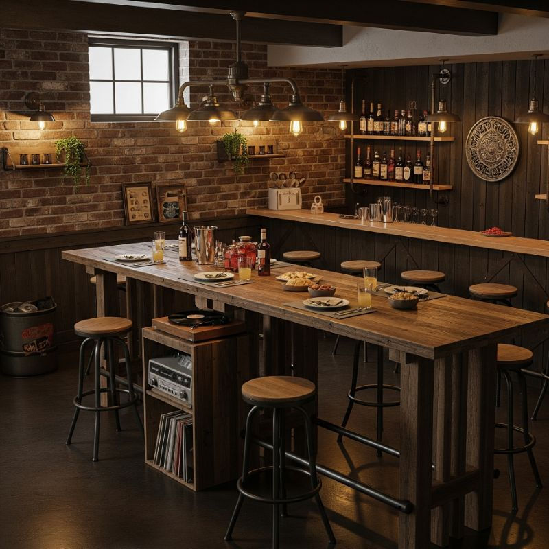 Small Basement Bar Ideas