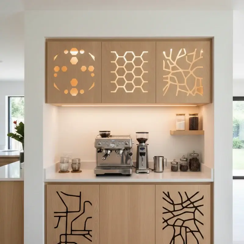 Built-In Coffee Bar Ideas
