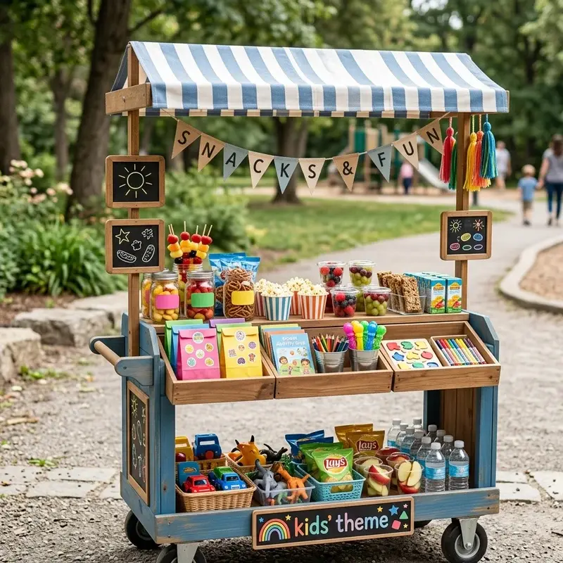 Snack Bar Cart Ideas