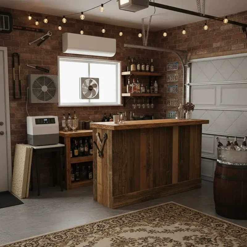 DIY Garage Bar Ideas