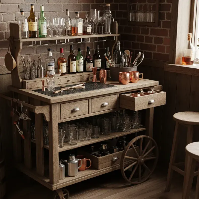 Small Rustic Bar Ideas