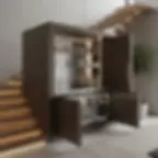 Under Stairs Bar Ideas