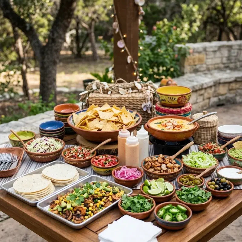 Taco and Nacho Bar Ideas