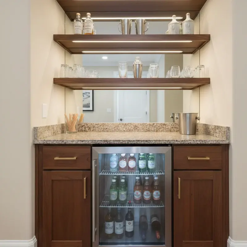 Closet Dry Bar Ideas