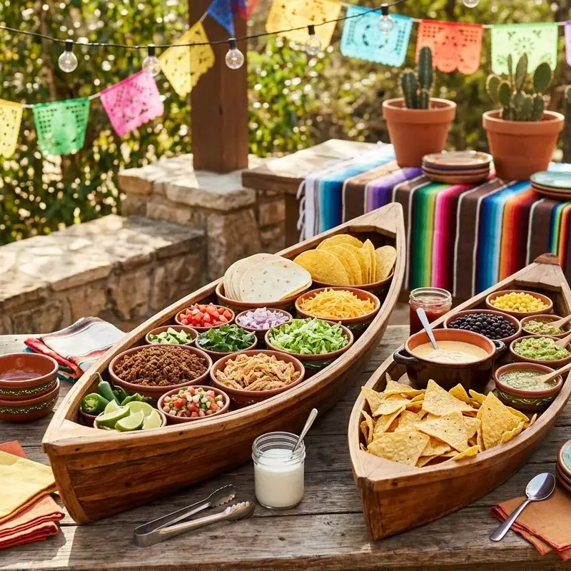 Taco and Nacho Bar Ideas