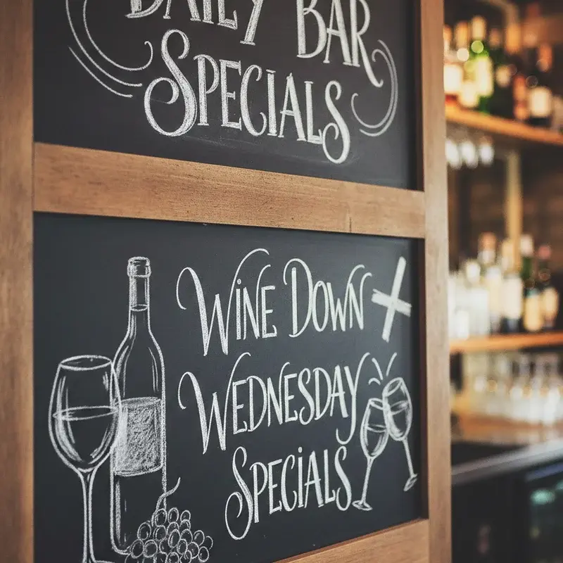 Daily Bar Specials Ideas