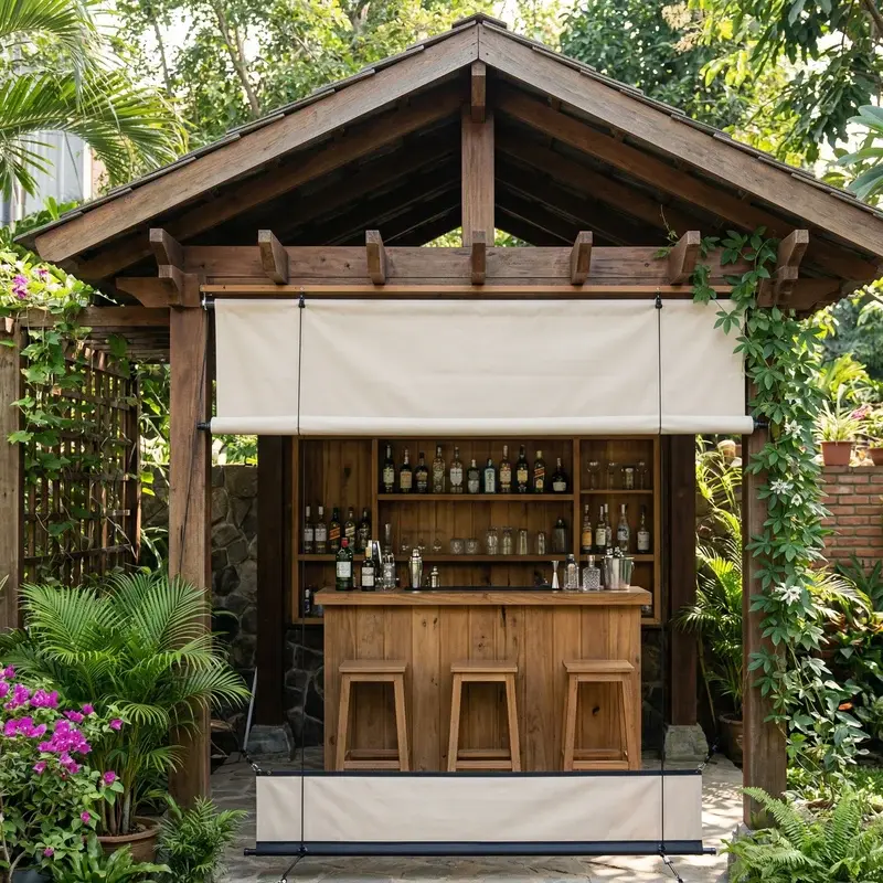 Outdoor Bar Cover Ideas