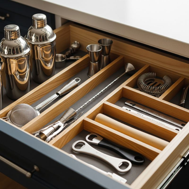 Bar Storage Ideas