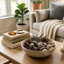 Coffee Table Decorative Bowl Ideas