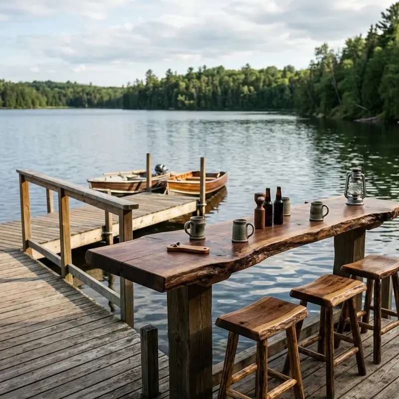 Boat Dock Bar Ideas