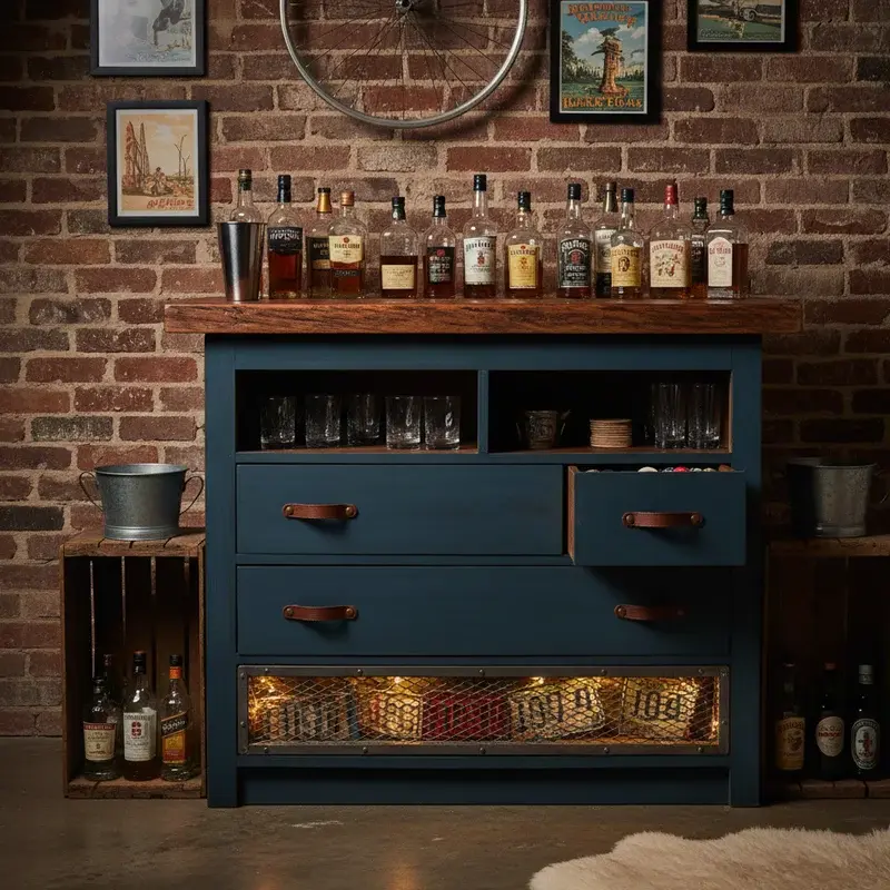 DIY Man Cave Bar Ideas on a Budget