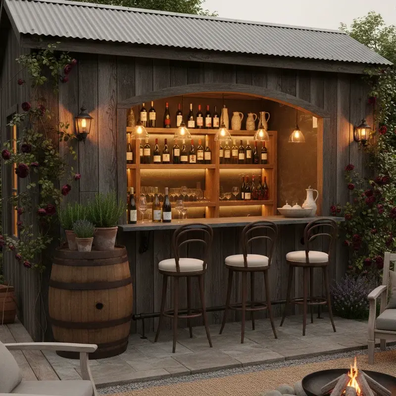 Shed Bar Ideas