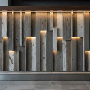 Wall Under Bar Counter Ideas