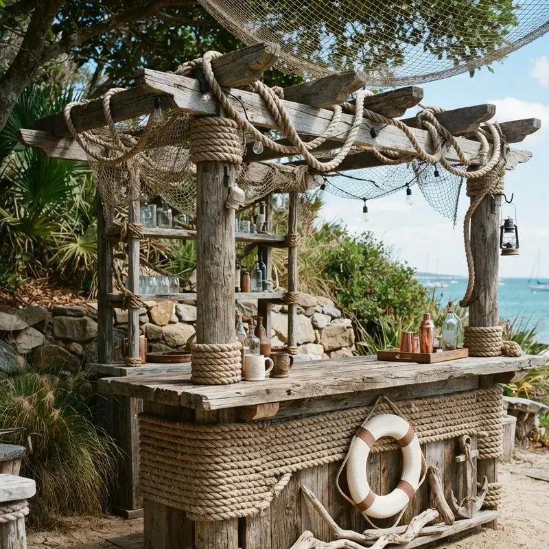 Outdoor Rustic Bar Ideas