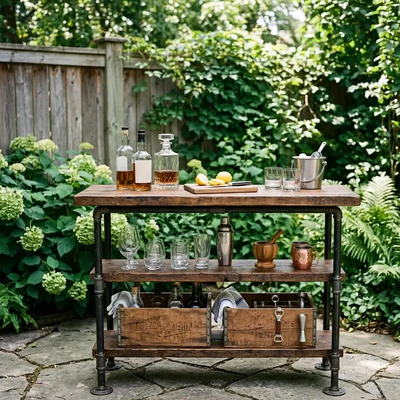 Outdoor Bar Cabinet Ideas