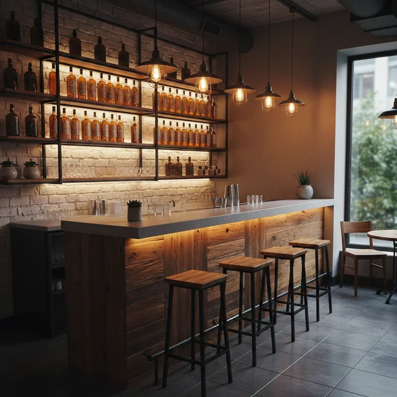 15 Small Restaurant Bar Design Ideas That Maximize Space