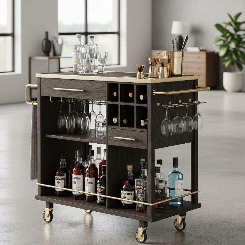 Bar Storage Ideas