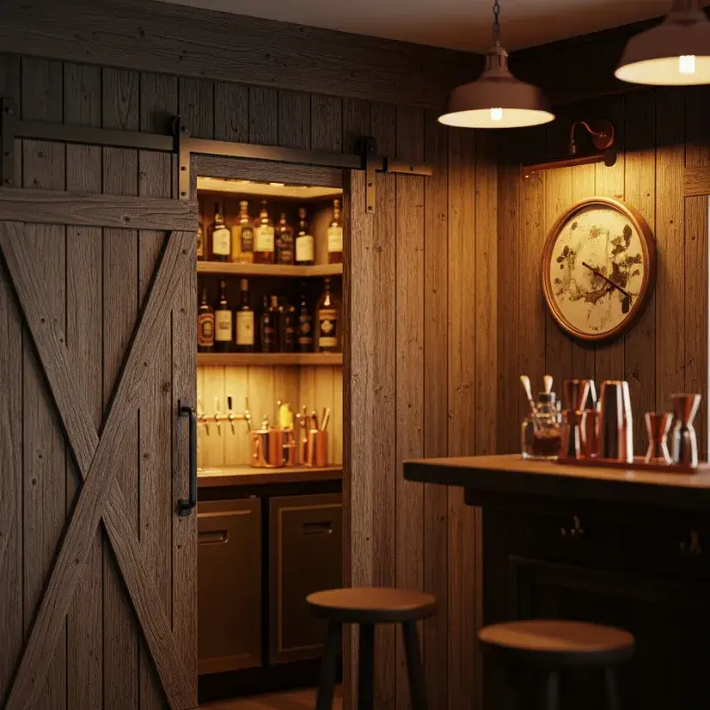 Small Rustic Bar Ideas