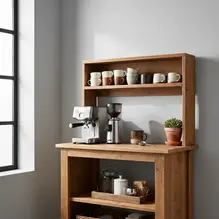 Coffee Bar Hutch Ideas