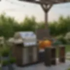 Outdoor Grill Bar Ideas