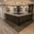 L Shaped Basement Bar Ideas