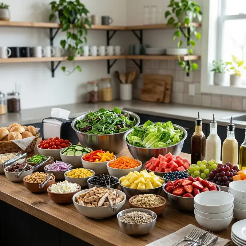 Salad Bar Ideas for Work