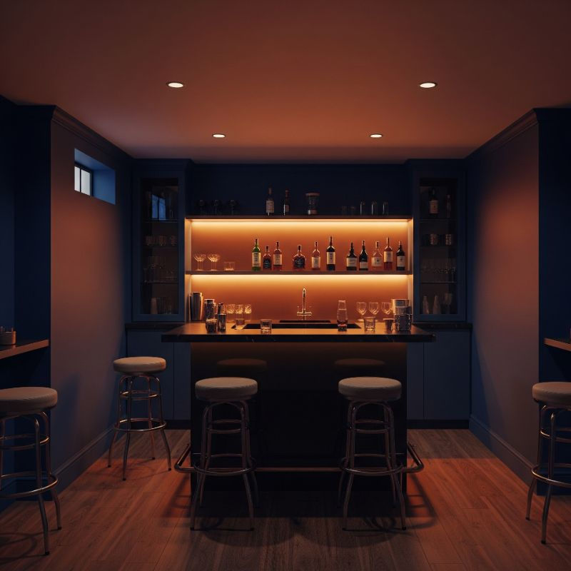 Small Basement Bar Ideas