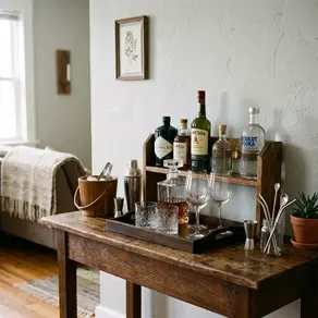 DIY Dry Bar Ideas