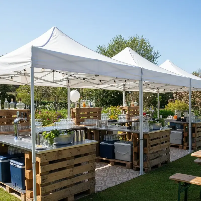 Mobile Bar Set Up Ideas