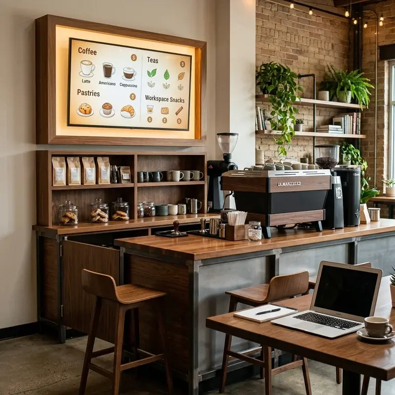 Work Coffee Bar Ideas