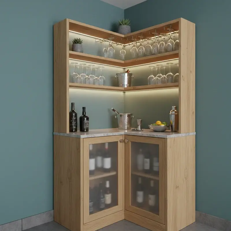 Mini Bar Ideas for Small Spaces