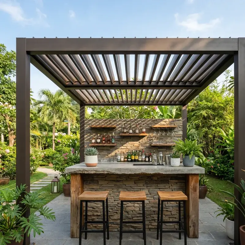 Outdoor Bar Cover Ideas