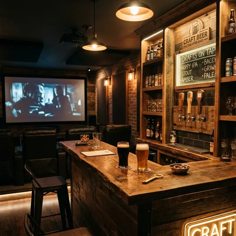 Home Theater Bar Ideas