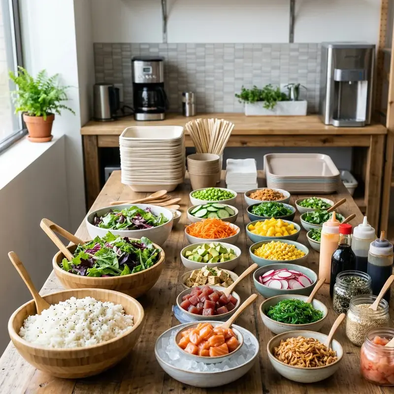 Salad Bar Ideas for Work