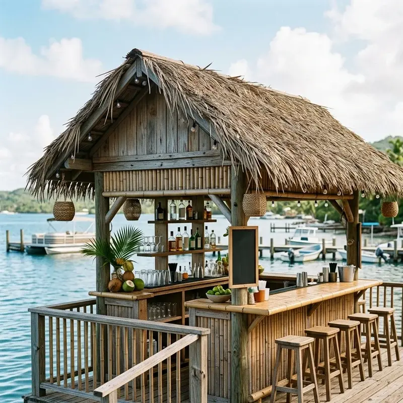 Boat Dock Bar Ideas