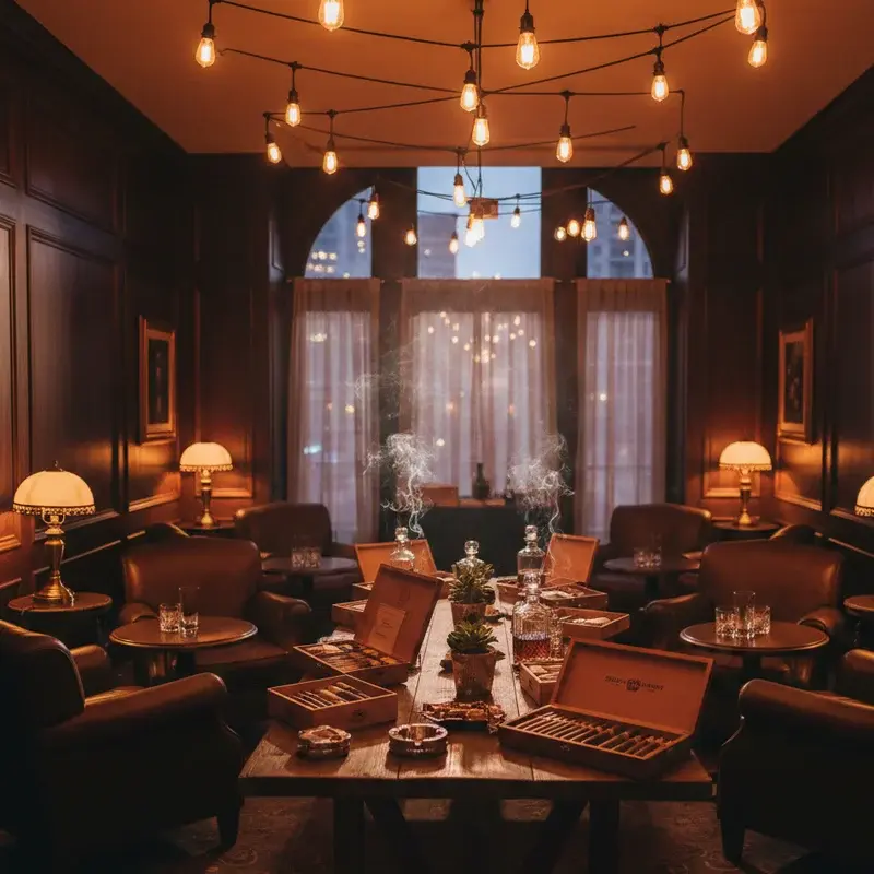 Cigar Bar Wedding Ideas