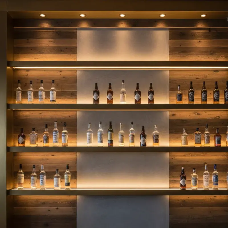Bar Back Wall Ideas