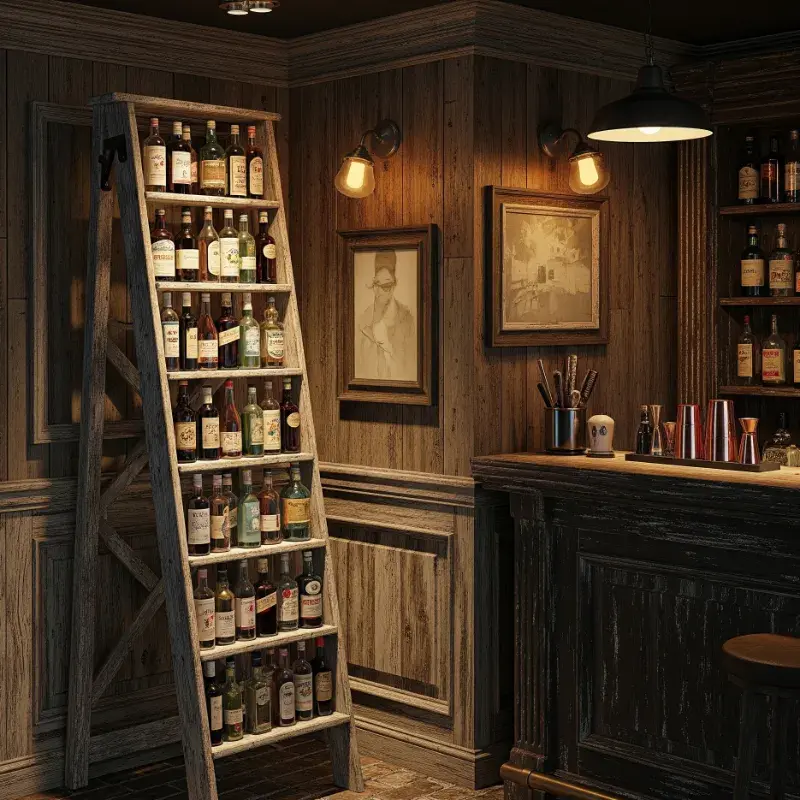 Small Rustic Bar Ideas