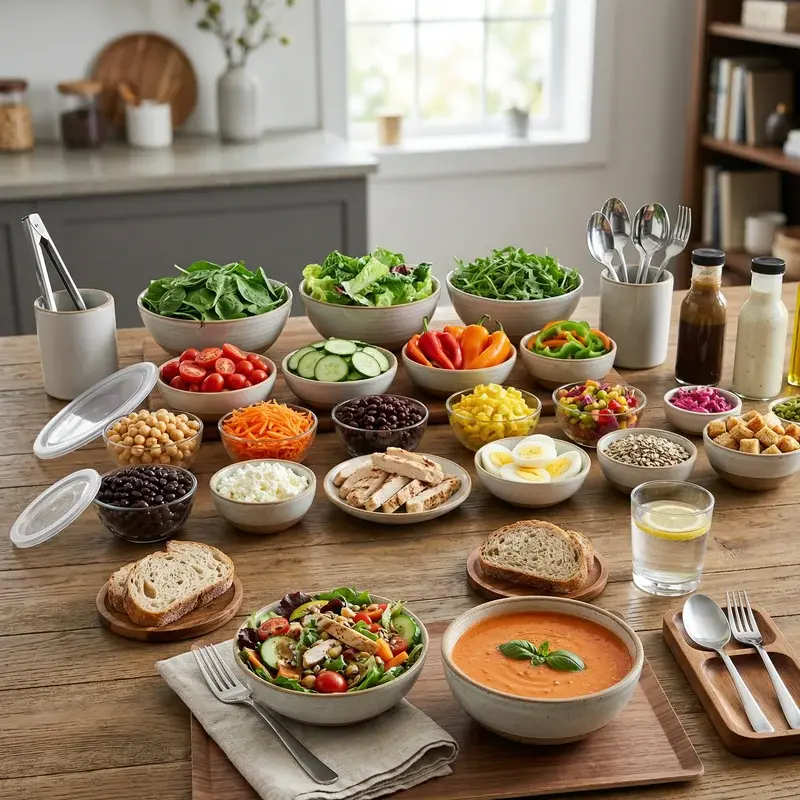 Salad Bar Ideas for Work