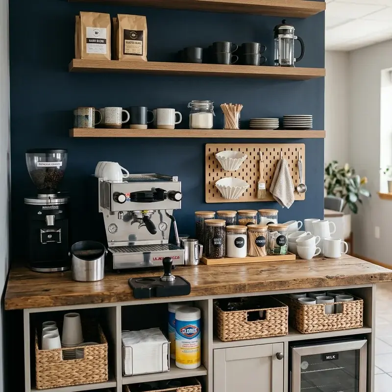 Work Coffee Bar Ideas